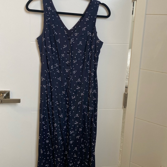 Vintage button down dress with removable top - Picture 3 of 4